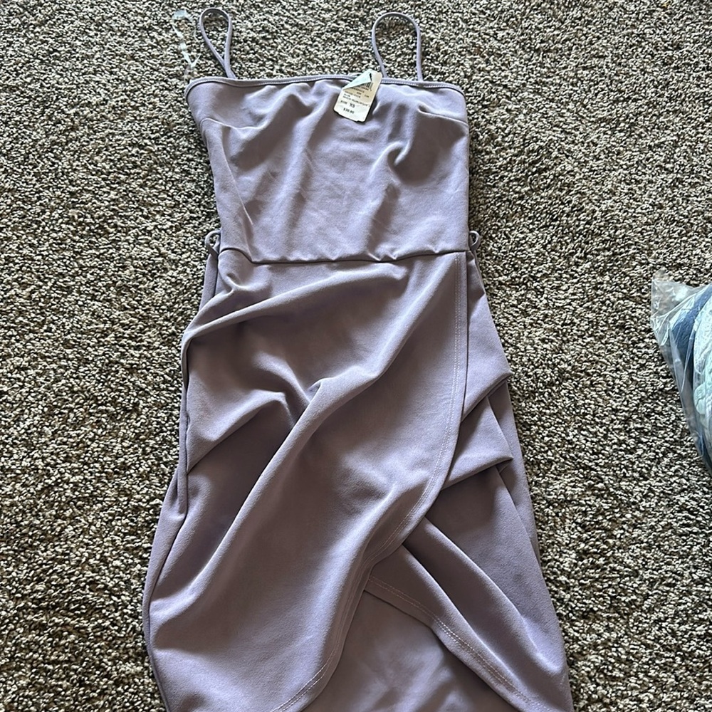 cute purple Windsor dress